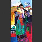 Hessam Abrishami Famous Paintings - A Venice Night